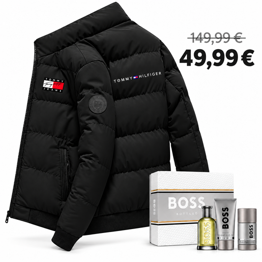 Veste d’hiver + coffret de parfum — Offre 2 en 1