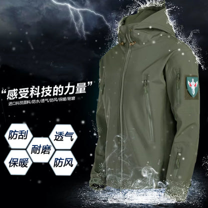 Motorcycle Waterproof Clothing Men'S Moto Motocross Jacket Motorbike Riding Clothing Protective Gear Chaqueta Moto Black S-4XL