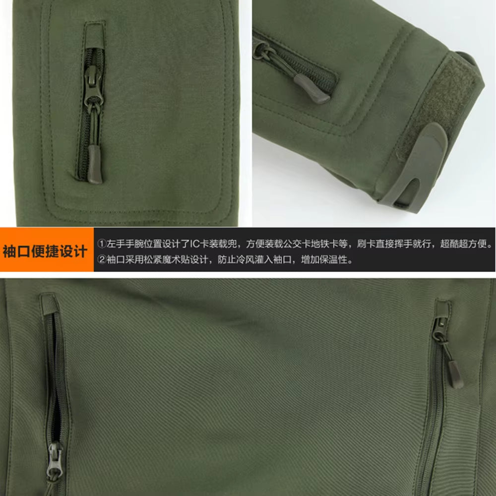 Motorcycle Waterproof Clothing Men'S Moto Motocross Jacket Motorbike Riding Clothing Protective Gear Chaqueta Moto Black S-4XL